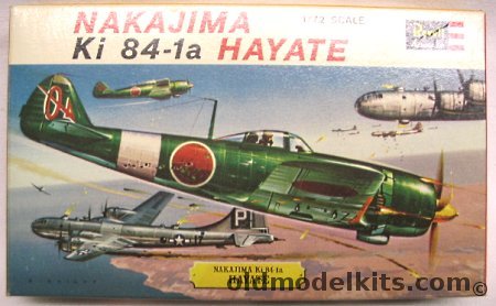 Revell 1/72 Nakajima Ki-84-1a Hayate Frank, H637-60 plastic model kit